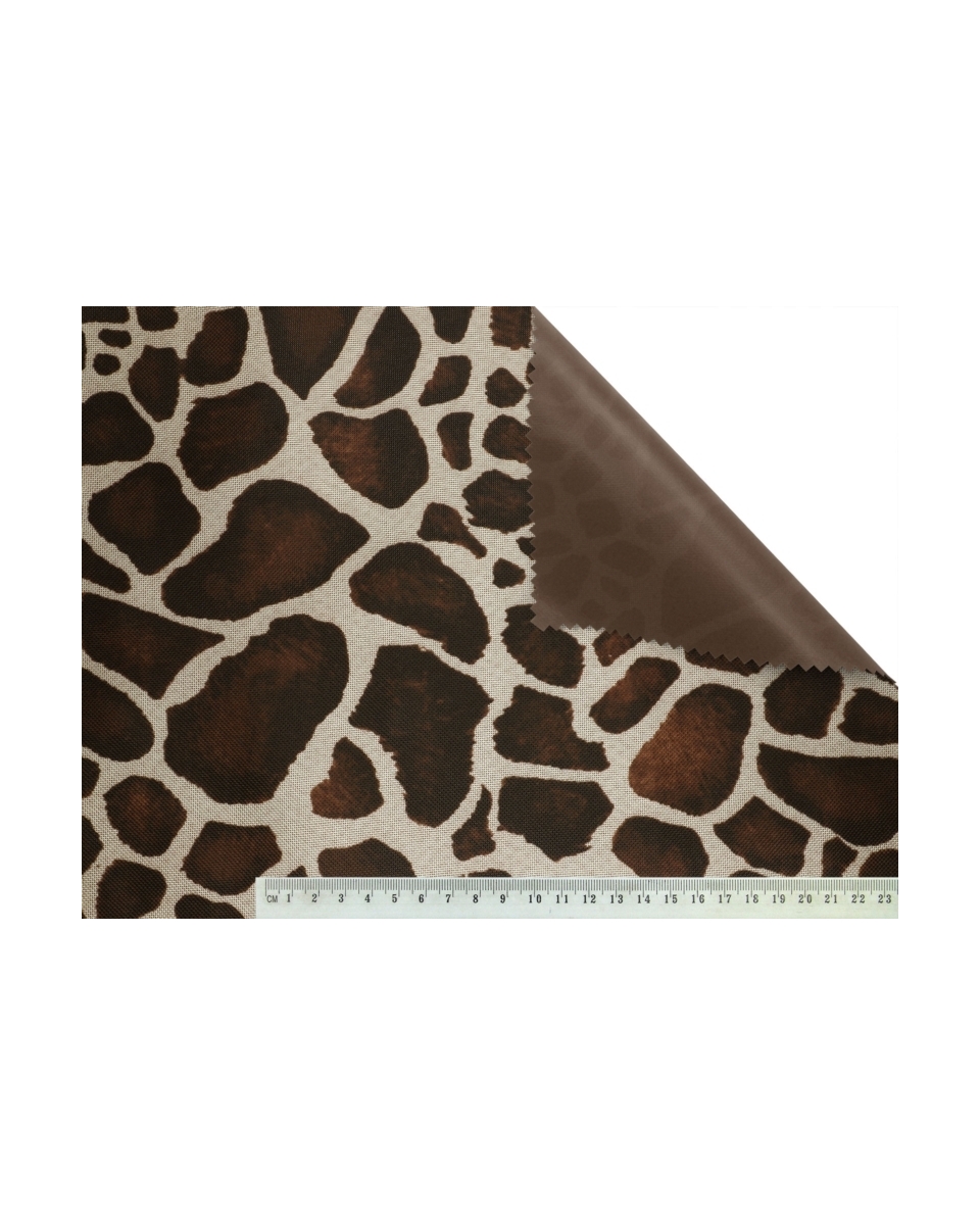 Polyester-stoff premium 600d*300d wasserdicht pvc-f-beschichtet Giraffe 22 150 cm