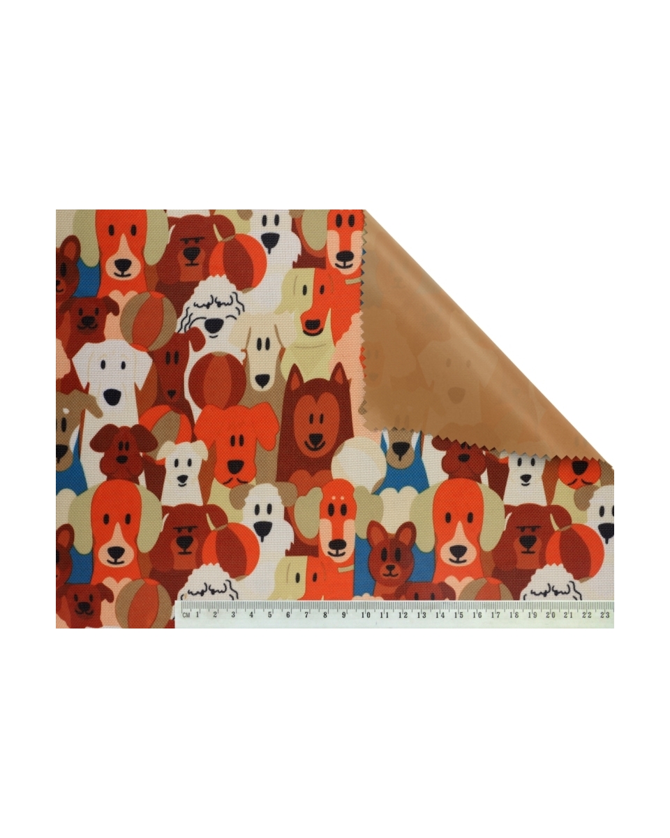 Polyester fabric premium 600d*300d waterproof pvc-f covered dogs  24&nbsp150  cm