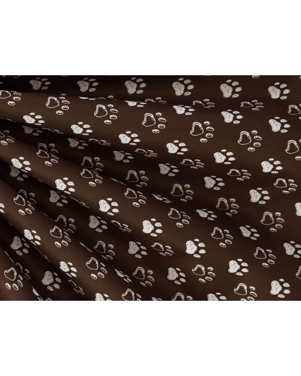 Extra strong  polyester-stoff 600d*300d  wasserdicht pvc-d-beschichtet braun mit füßen 146 cm