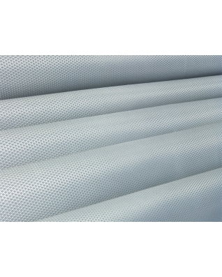 Tkanina poliestrowa dekoracyjna PVC csa-58  srebrna