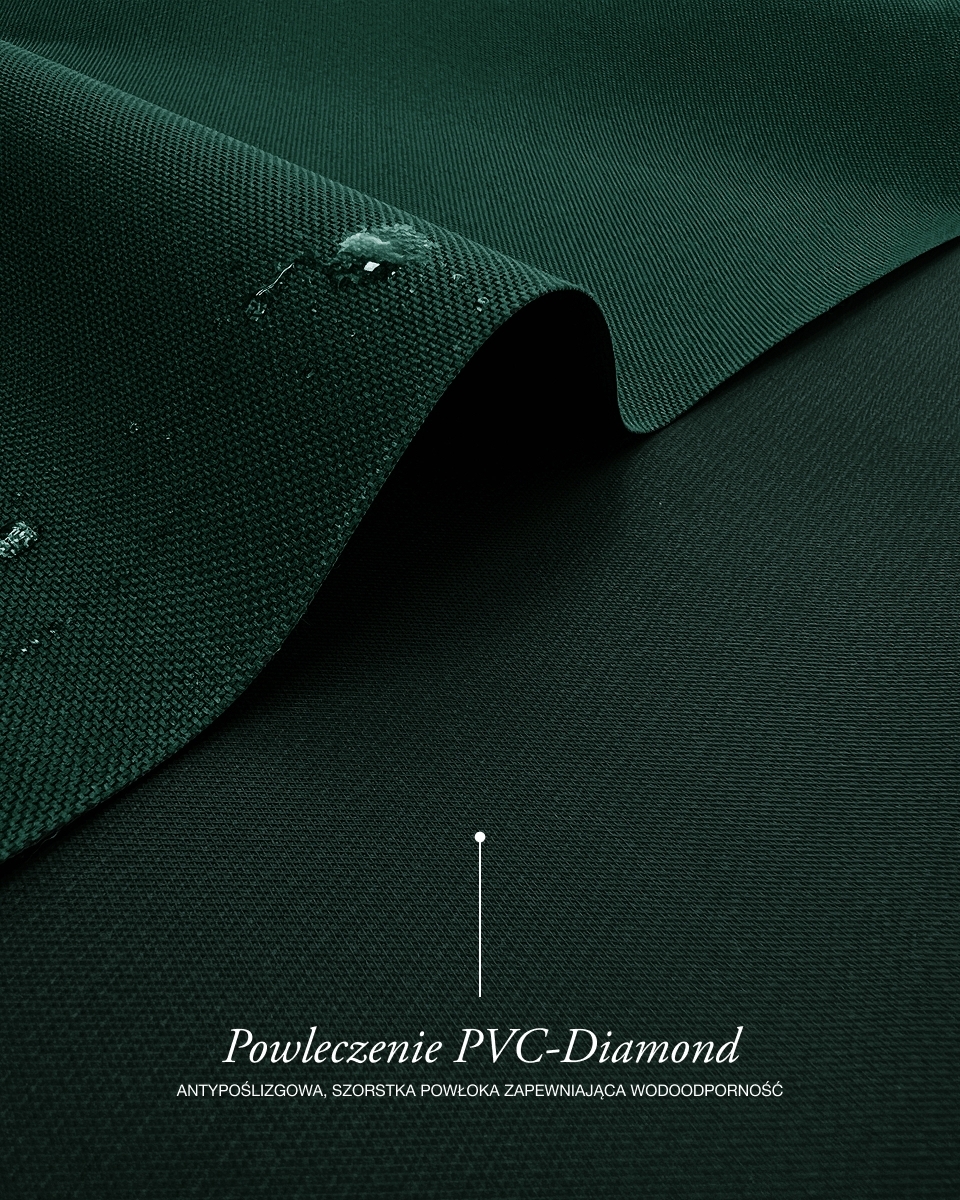 Waterproof Codura Fabric 600D*300D PVC (017) dark green