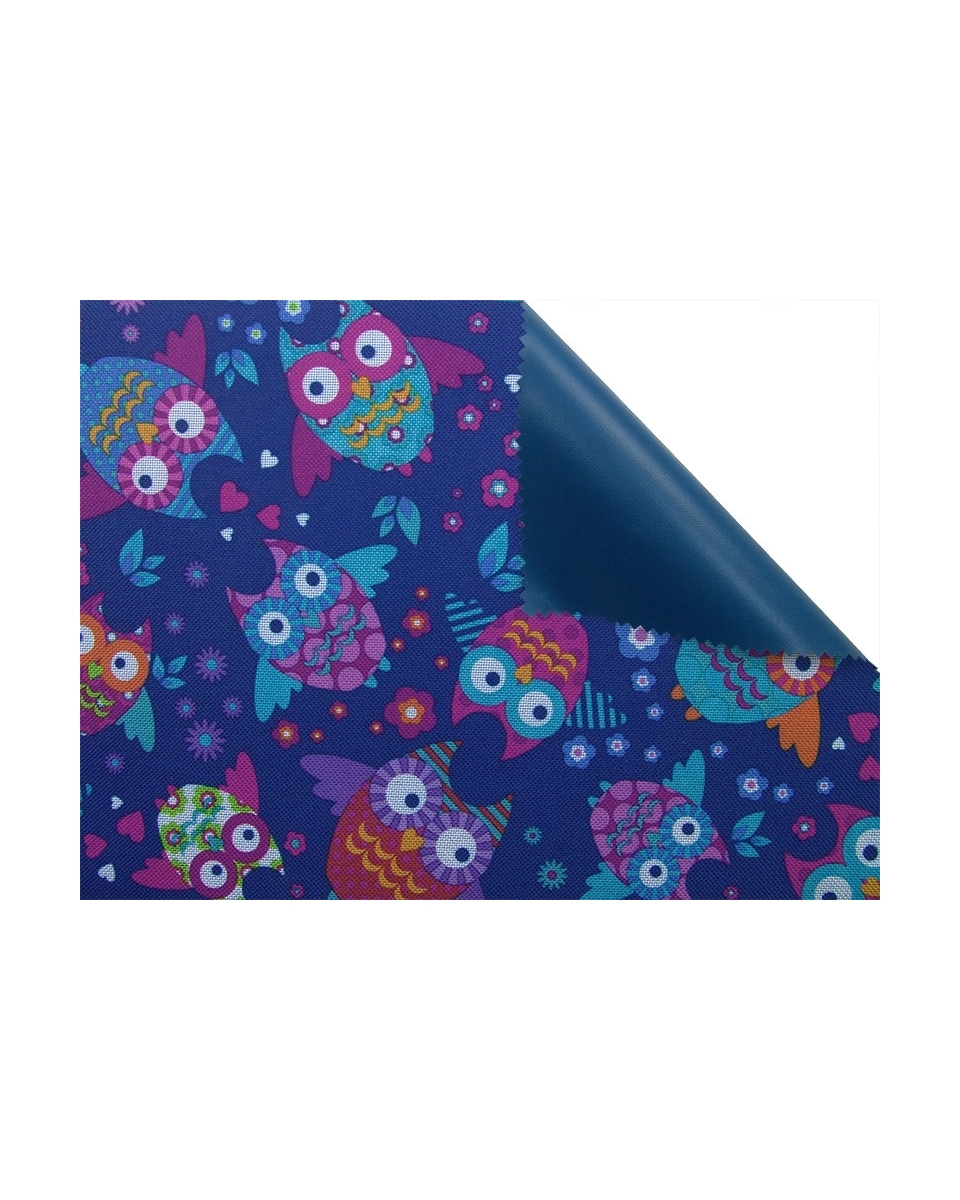 Polyester-stoff premium 600d*300d wasserdicht pvc-f-beschichtet eulen 5 150 cm