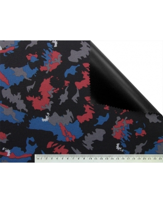 Polyester fabric premium 600d*300d waterproof pvc-f covered camouflage 11 150  cm