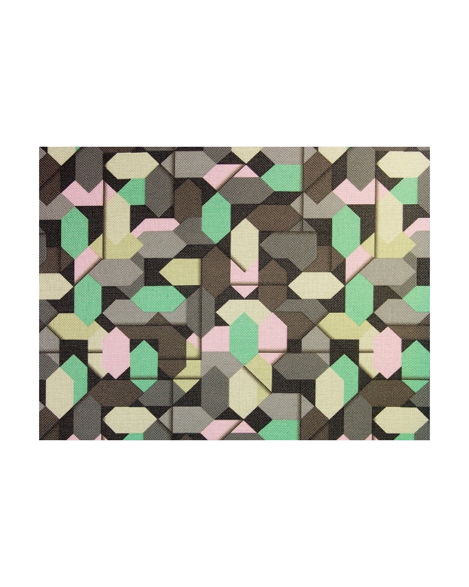 Polyester fabric premium 600d*300d waterproof pvc-f covered geometry 16 150 cm