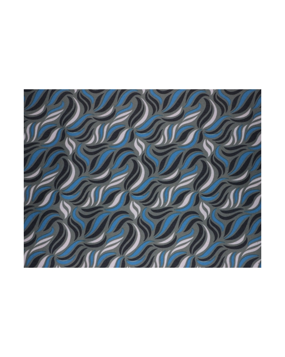 Polyester-stoff premium 600d*300d wasserdicht pvc-f-beschichtet blaue Welle 19  150 cm