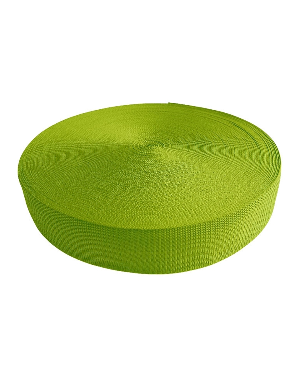Webbing pp 20 mm / 1,3 mm light green 041 50 mb