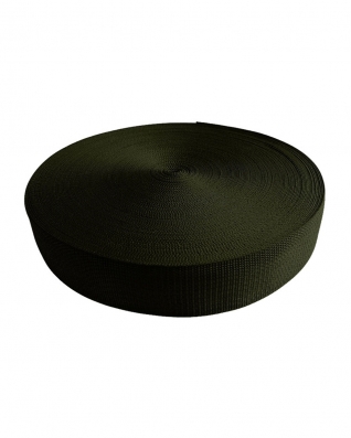 Webbing pp 40 mm / 1,3 mm olive 305 50 mb