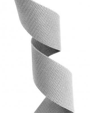 Webbing pp 40 mm / 1,3 mm light grey 336 50 mb