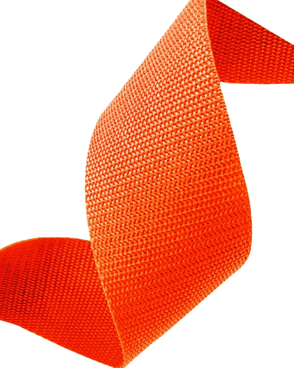 Webbing pp 25 mm / 1,3 mm orange 523 50 mb
