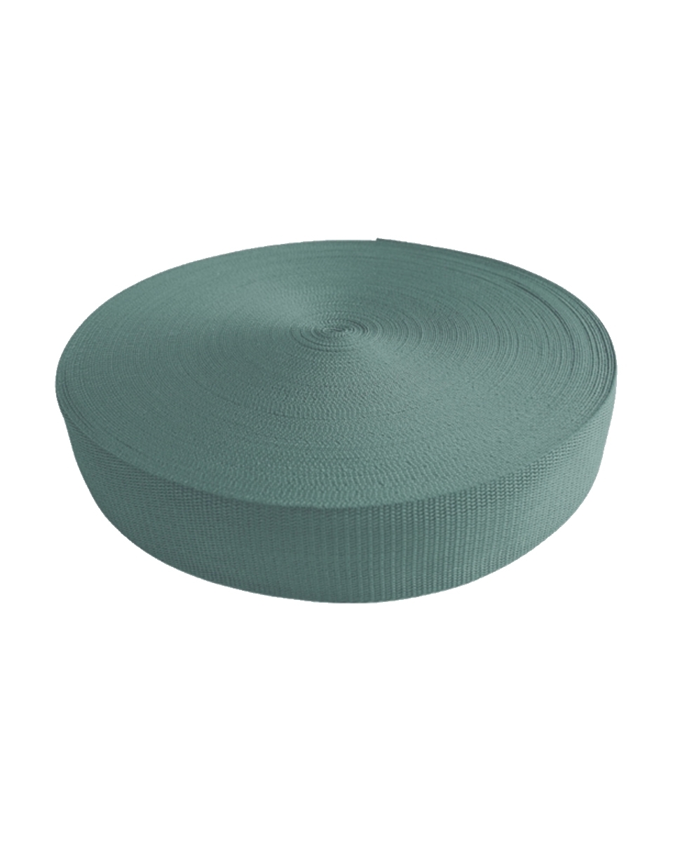 Webbing pp 25 mm / 1,3 mm  dark sage 773 50 mb