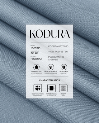 Waterproof Codura Fabric 600D*300D PVC A-GRADE (095) light purple
