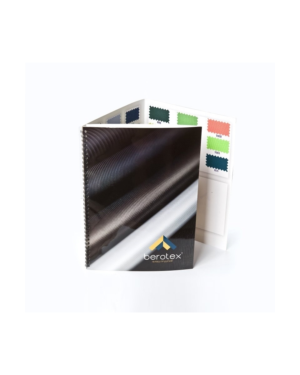 Vzorník polyesterových látek Kodura 600D*300D PVC