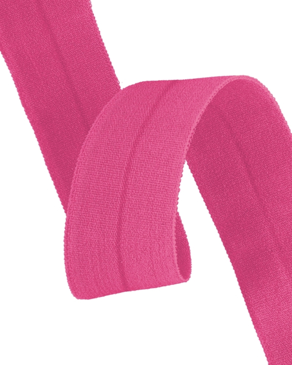 Fold-over  elastic 20 mm /0,65 mm pink-violet (304)
