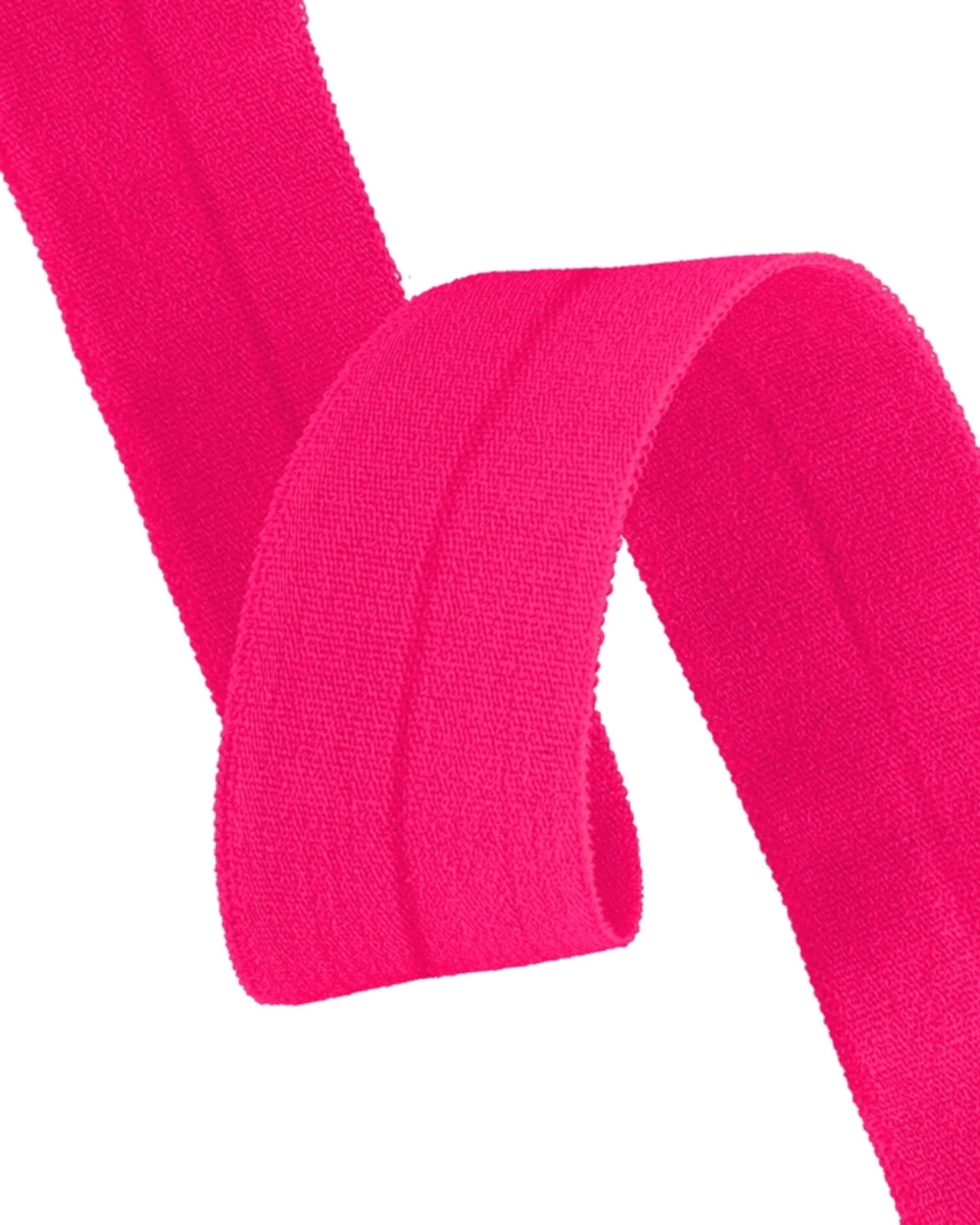 Lamówka elastyczna 20 mm/0,65 mm (1004) neon różowy