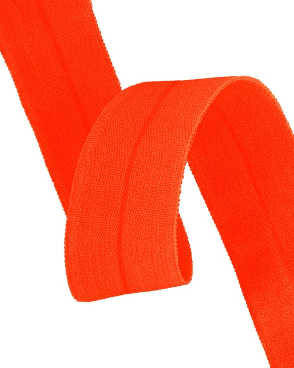 Elastisches Einfassband 20 mm/0,65 mm oranges fluo (1002)