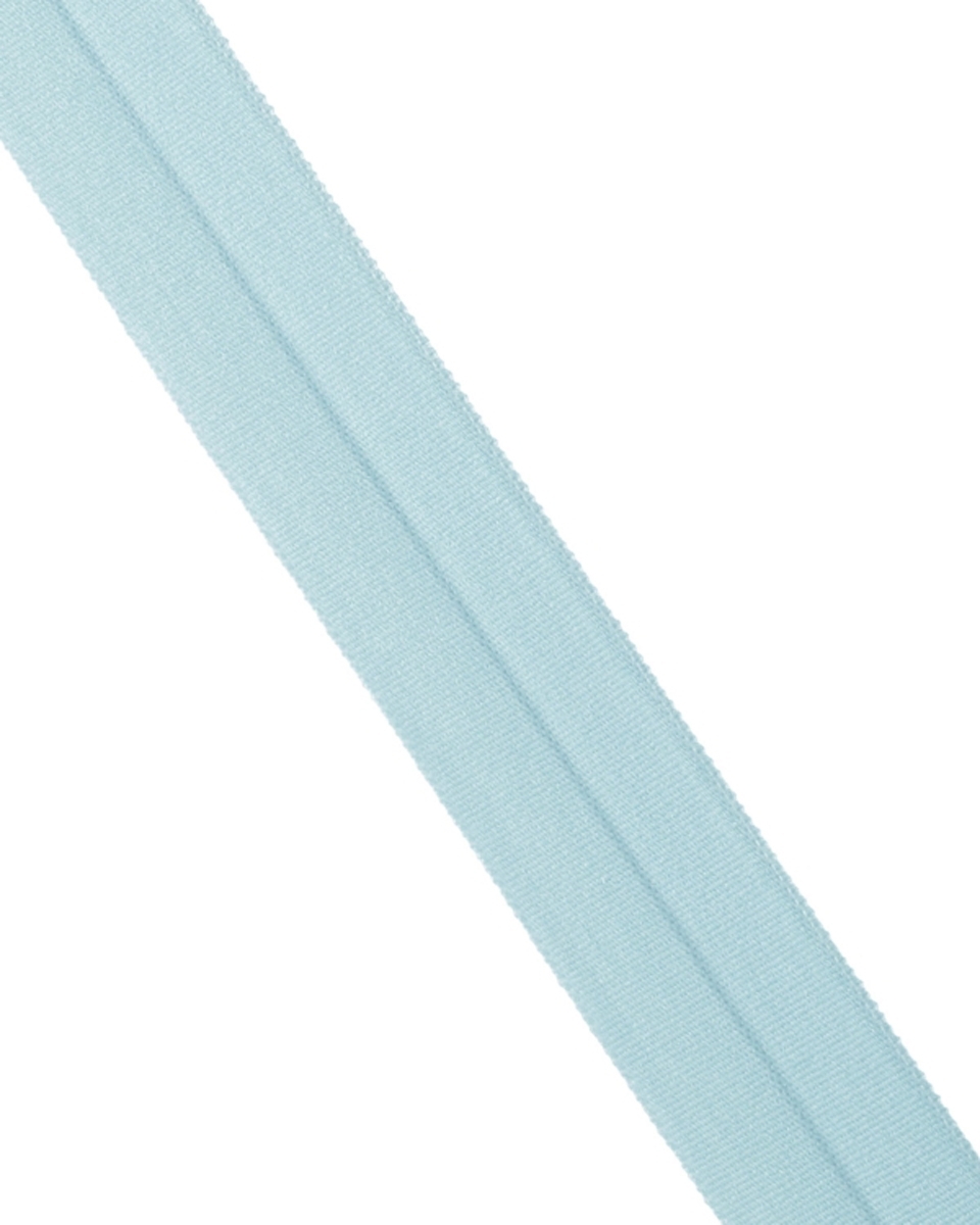Fold-over elastic 20 mm /0,65 mm light blue (351)