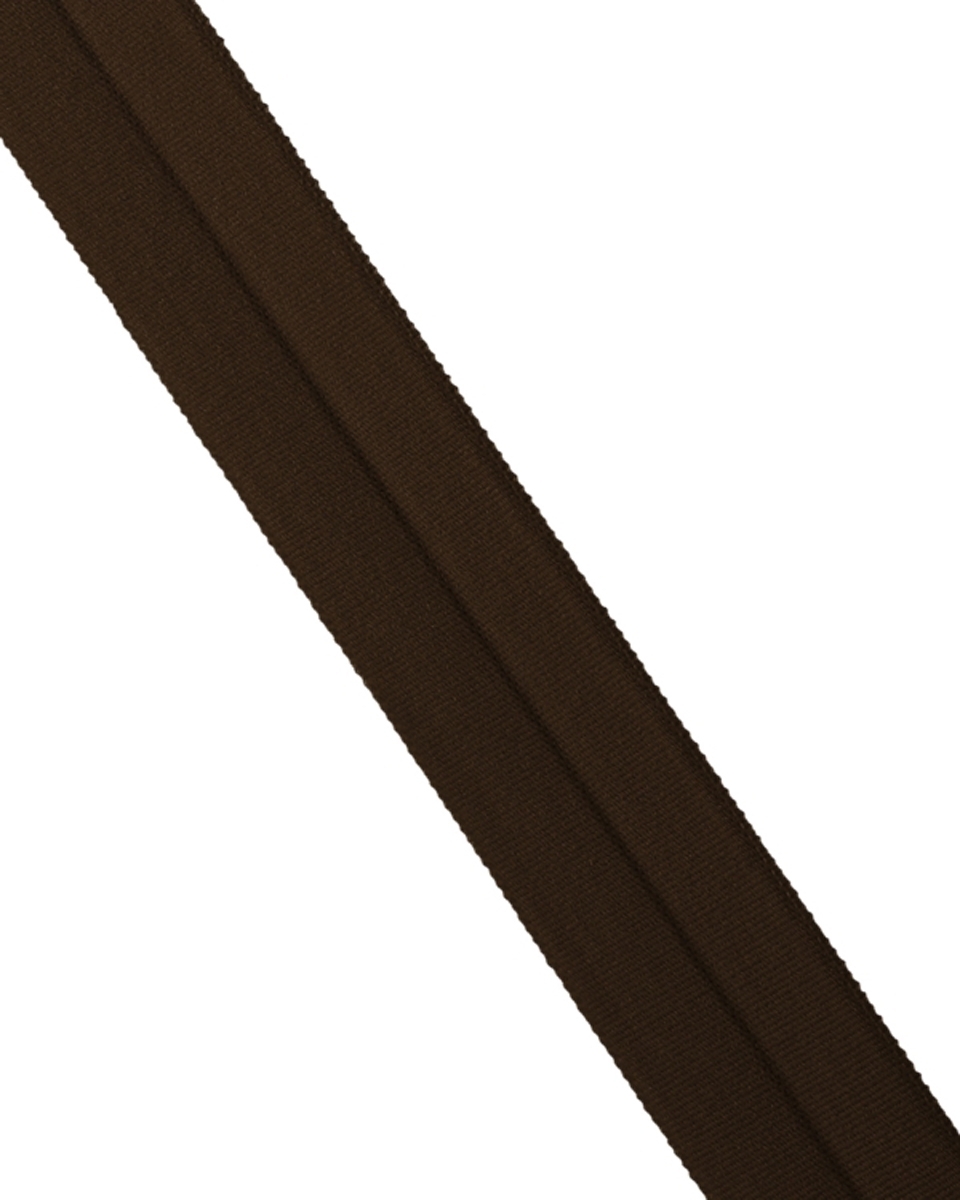 Fold-over elastic 20 mm /0,65 mm dark chocolate (141)