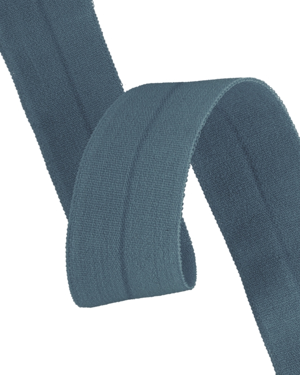 Fold-over elastic 20 mm /0,65 mm dark blue (280)