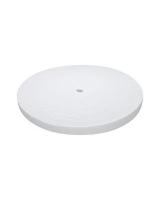 Lanyard tape 15 mm white 501 pes 50 mb