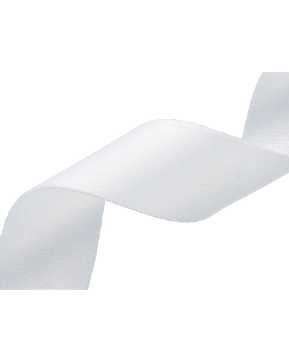 Lanyard tape 25 mm white 501 pes 50 mb