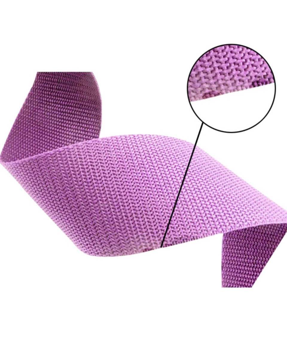 Webbing pp 50 mm / 1,3 mm violet  375 50 mb -   second-class