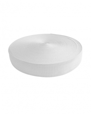 POPRUH  30 MM / 1,2 MM BÍLÁ 501 501 PP 50  M
