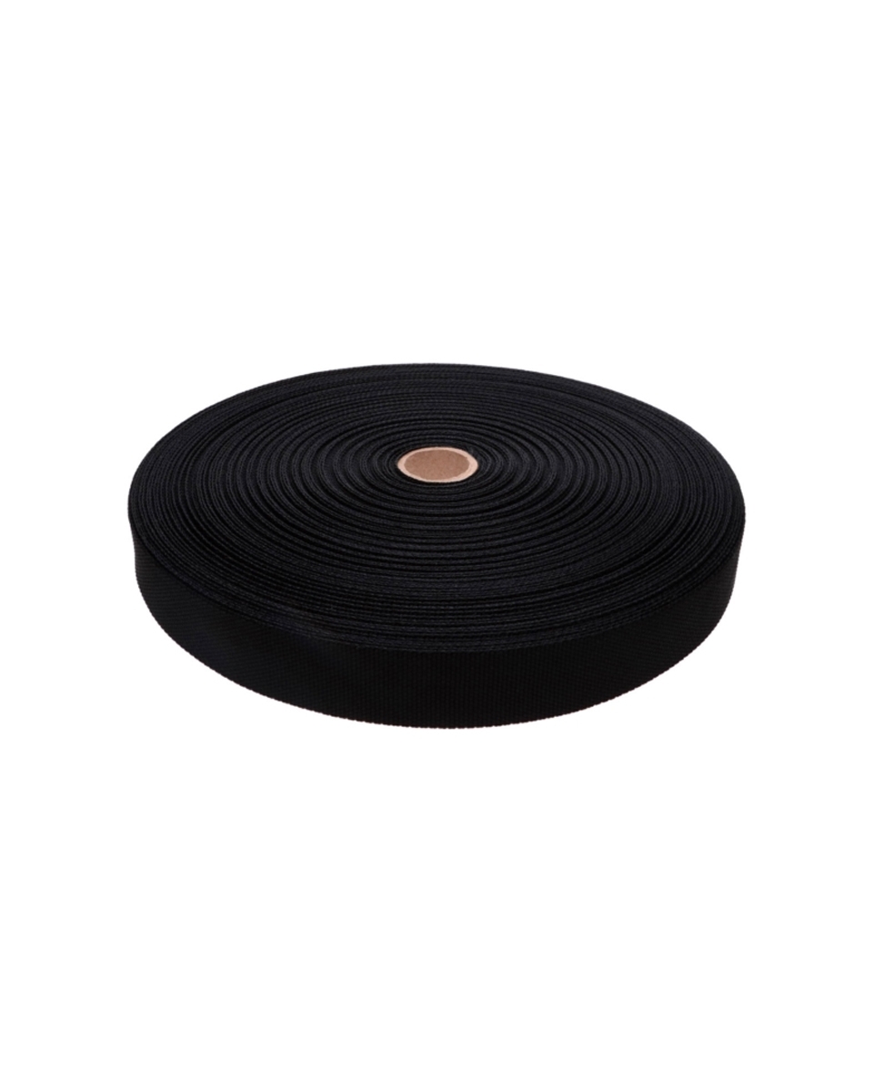 TRIMMING ARIADNA 25MM BLACK 580 PP 50 MB