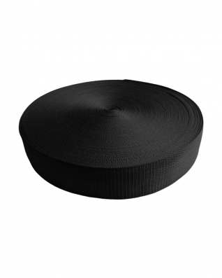 Taśma nośna polipropylenowa  25 mm / 1,3 mm czarna (580)
