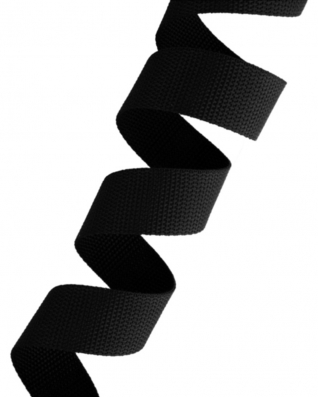 WEBBING 30 MM / 1,1 MM   BLACK 580 PP 50  MB
