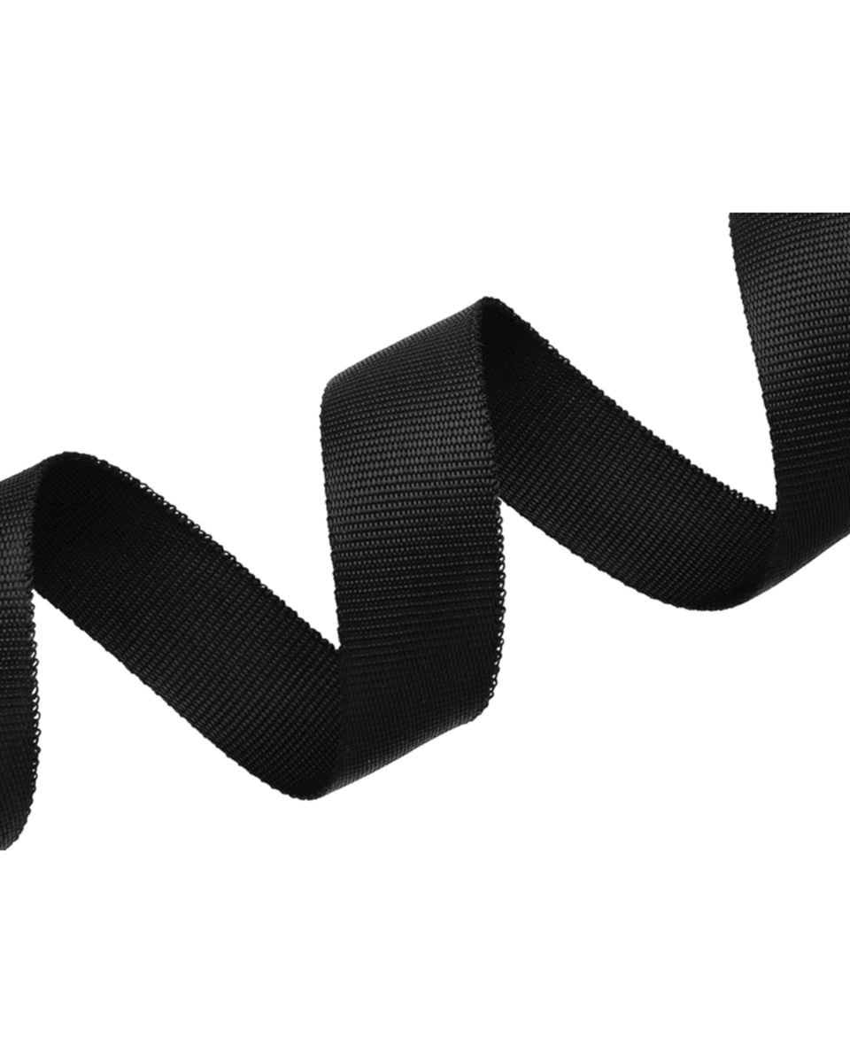 Taśma  nośna polipropylenowa Bask 25 mm / 0.85 mm czarna (580)