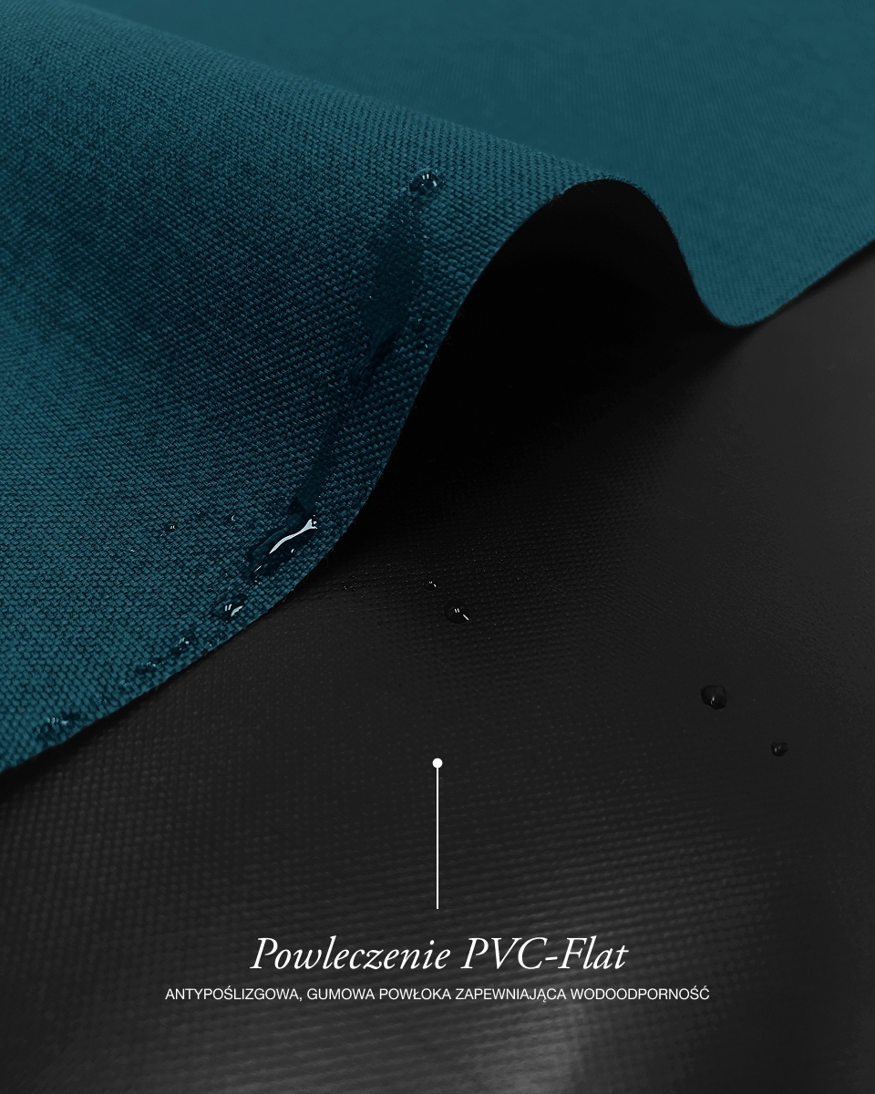 Waterproof Codura Fabric 600D*600D PVC-FLAT (146) blue two-tone