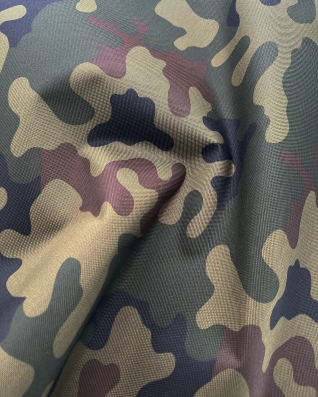 Waterproof Codura Fabric 600D*600D PVC A-GRADE (WZ93) Camouflage