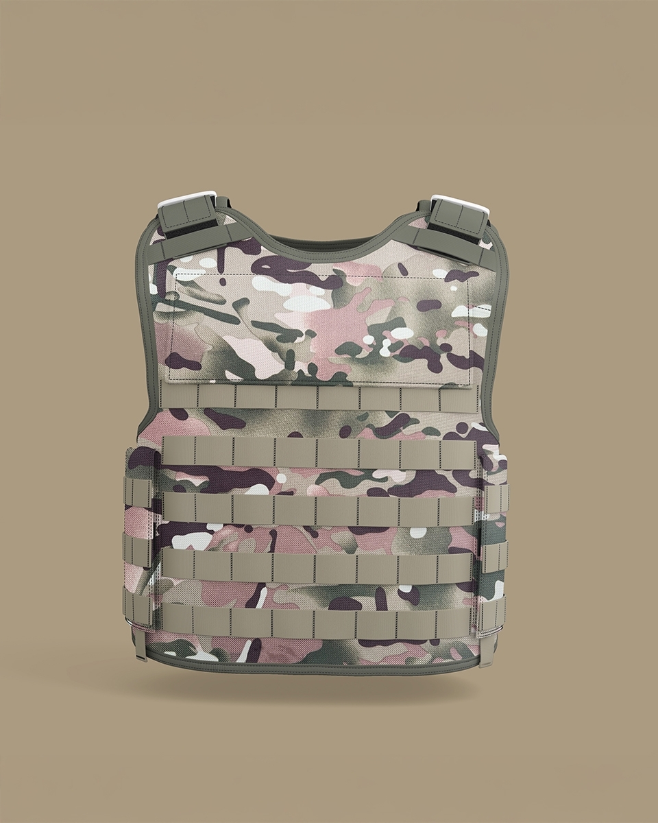 Tkanina wodoodporna Kodura 600D*600D PVC Multicam