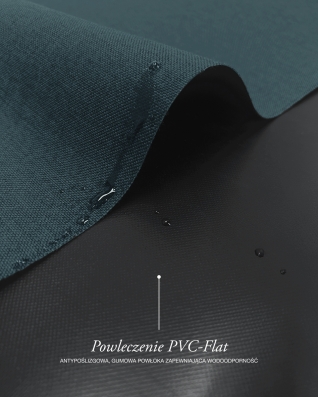 Waterproof Codura Fabric 600D*600D PVC-FLAT (058-2) navy two-tone