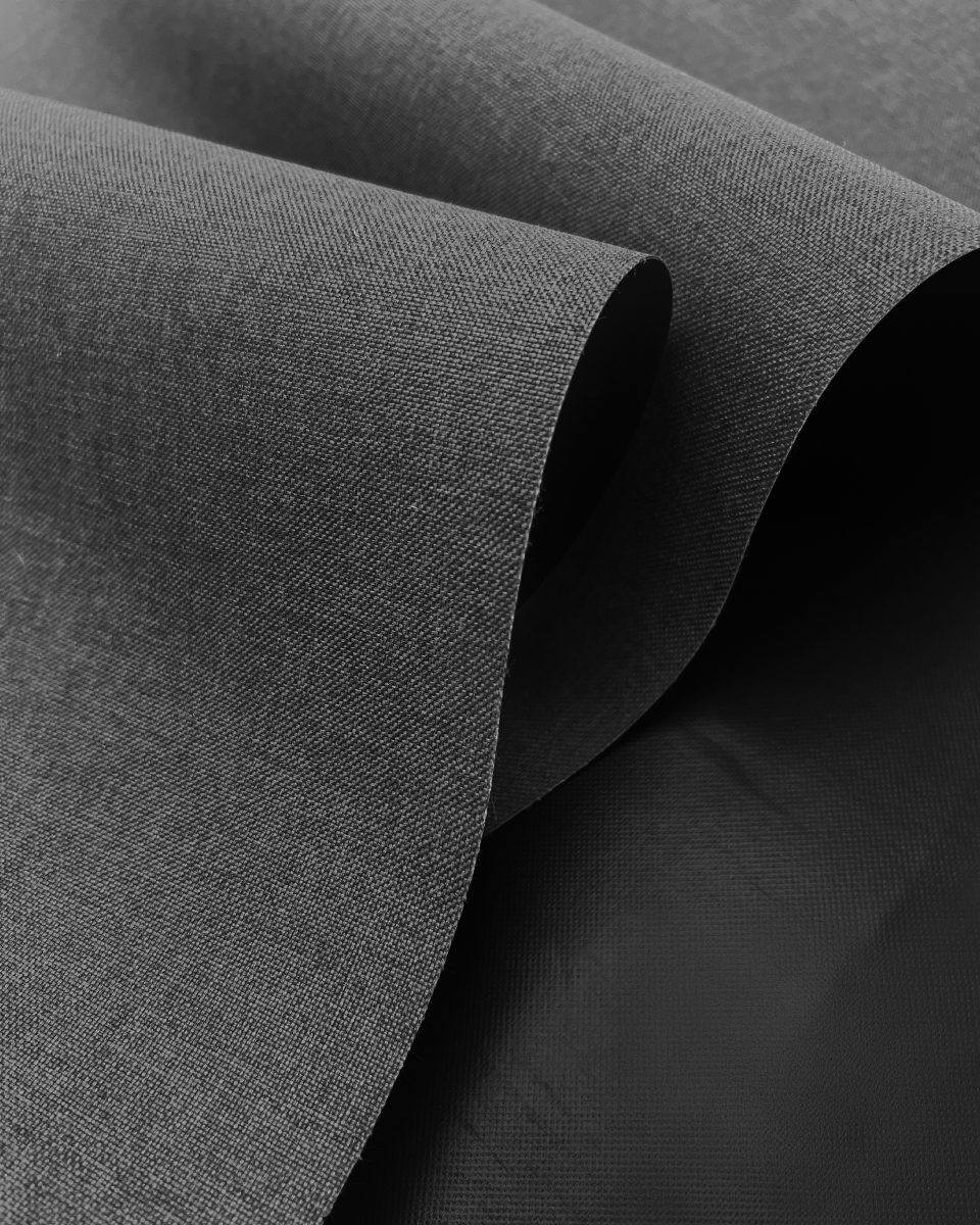 Waterproof Codura Fabric 600D*600D PVC-FLAT (134-2) grey two-tone