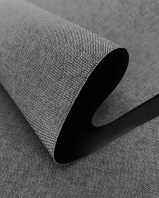 Waterproof Codura Fabric 600D*600D PVC-FLAT (134-2) grey two-tone