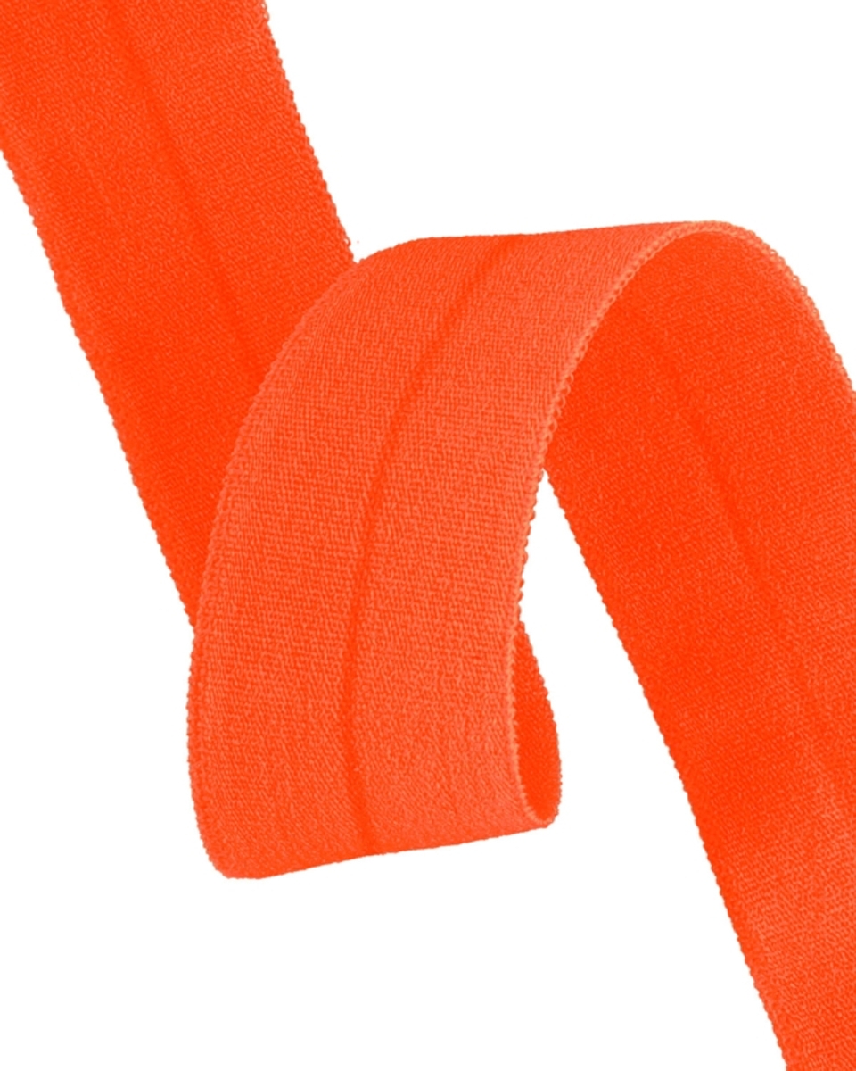 Fold-over elastic 20 mm /0,65 mm juicy orange (665)