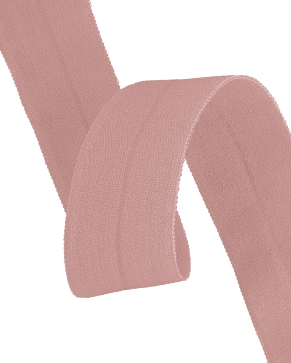 Fold-over elastic 20 mm /0,65 mm dirty purple (644)