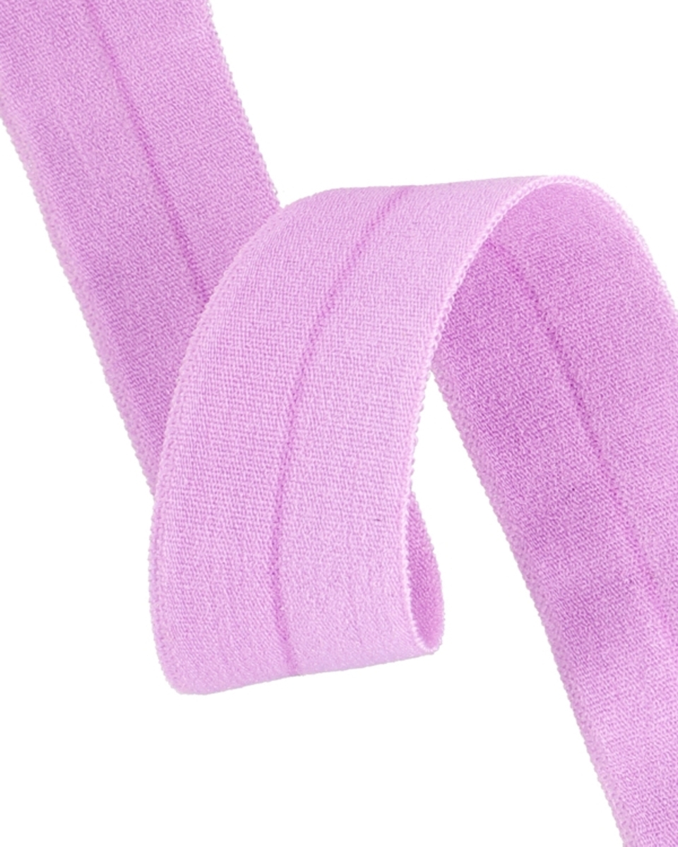 Fold-over elastic 20 mm /0,65 mm light purple (375)