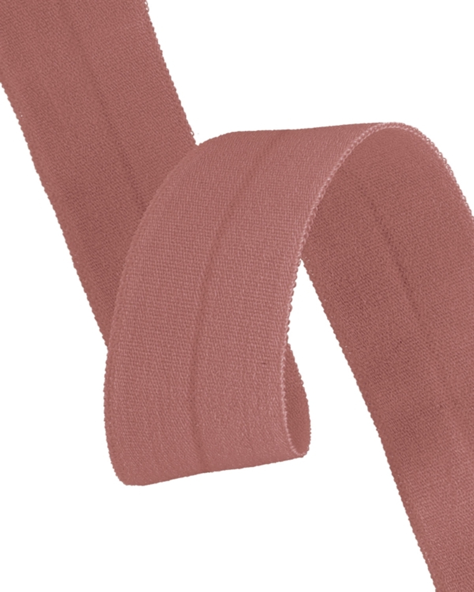 Lamówka elastyczna 20 mm/0,65 mm (377) brudny róż ciemny
