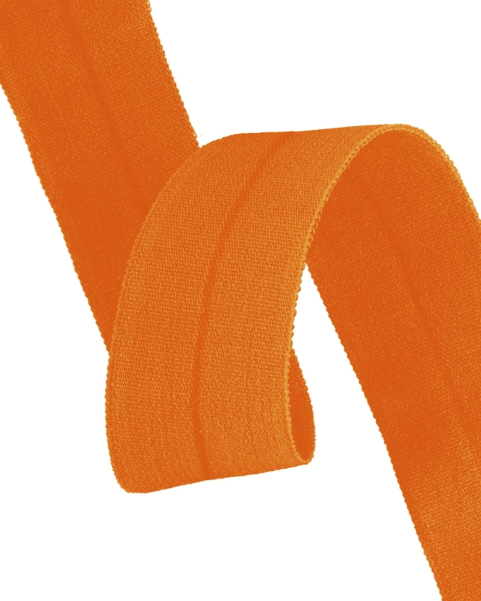 Fold-over elastic 20 mm /0,65 mm juicy orange (523)