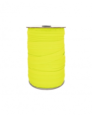 Fold-over elastic 20 mm /0,65 mm lemon yellow (516)
