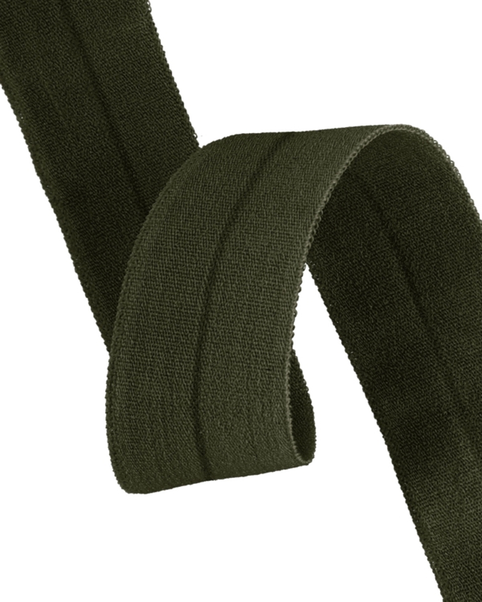Fold-over elastic 20 mm /0,65 mm&nbspkhaki (173)