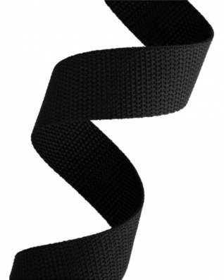 WEBBING 40 MM / 1,1 MM BLACK 580 PP 50  MB