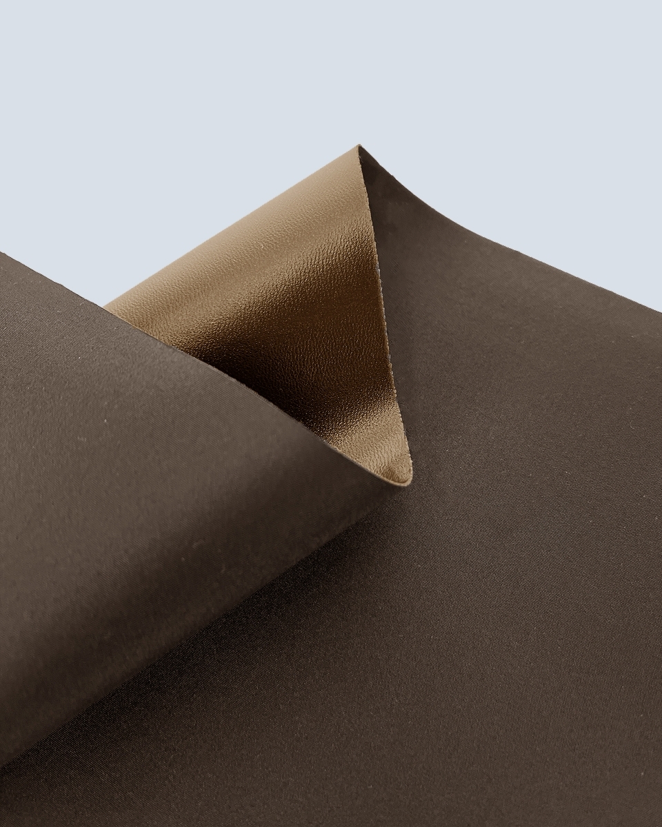 Polyester Fabric Micro PVC (141) dark Brown