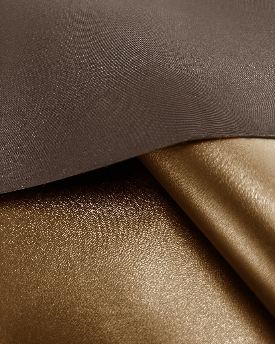 Polyester Fabric Micro PVC (141) dark Brown