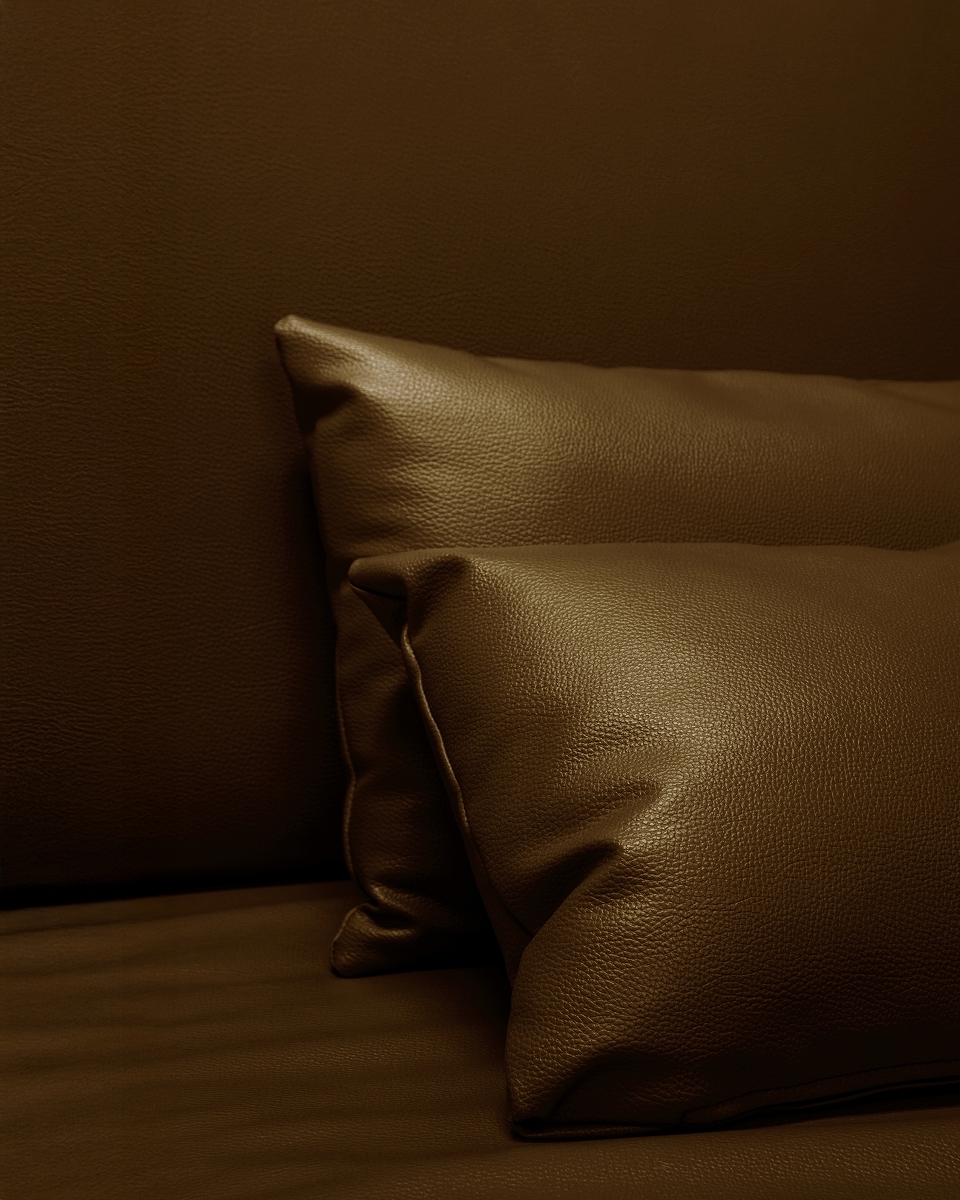 Polyester Fabric Micro PVC (141) dark Brown