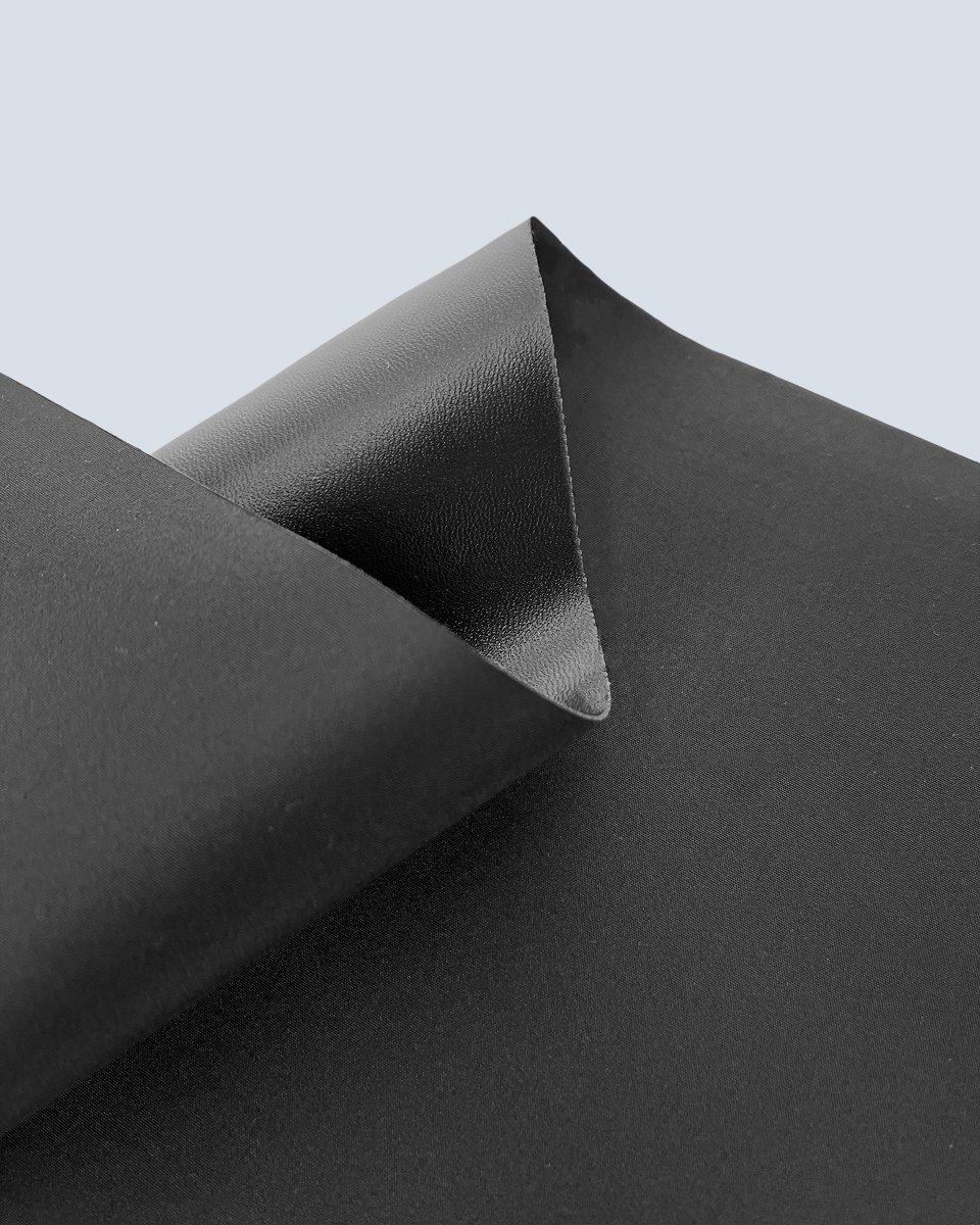 Polyester Fabric Micro PVC (580) black