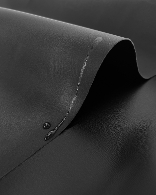 Polyester Fabric Micro PVC (580) black