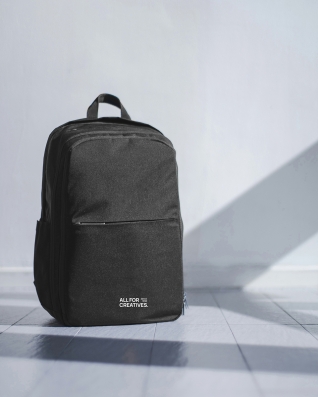 Polyesterová tkanina Micro PVC (580) černá